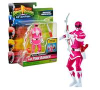 Power Rangers - Automorphin, Figura articulada 2 en 1, 15 cm, Ranger Rosa - Kim, para niños a Partir de 4 años, PWG075