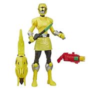 Power Rangers Beast Morphers Beast-X Yellow Ranger - Figura de acción de 6 pulgadas inspirada en el programa de televisión