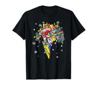Power Rangers Christmas Dino Megazord with String Lights Camiseta