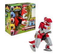 Power Rangers - Colección Megazord, Zords articulado combinable, figurina, 20 cm, Modelo Tyrannosaurus Rex Dinozord, para niños a Partir de 4 años, PWG001