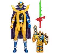 Power Rangers Dino Fury Dino Master Mode Figura de acción de 6 pulgadas inspirada en el programa de televisión con llave de Dino Fury y accesorios de armas para edades de 4 años en adelante
