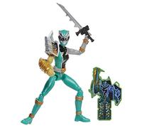 Power Rangers Dino Fury Green Ranger con Manga Sprint de 15 cm, Juguete de Figura de acción, Llave Dino Fury, Sable de cromafuria, Multicolor