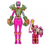 Power Rangers Dino Fury Smash Armor Pink Ranger - Figura de acción de 6 pulgadas inspirada en el programa de televisión con accesorios de armas para edades de 4 años en adelante