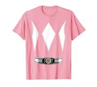 Power Rangers Halloween Pink Ranger Costume Camiseta