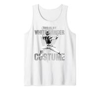 Power Rangers Halloween This Is My White Ranger Costume Camiseta sin Mangas