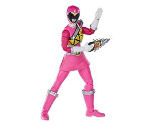 Power Rangers Lightning Collection -Dino Charge Pink Ranger - Figura de acción Coleccionable, Premium, de 15 cm - Empaque con Estilo Power Pop Art