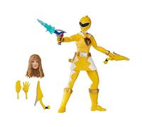 Power Rangers Lightning Collection Dino Thunder Yellow Ranger - Figura de acción coleccionable de 6 pulgadas con accesorios, a partir de 4 años