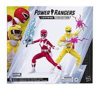 Power Rangers Lightning Collection Mighty Morphin Yellow Ranger & Red Ranger "Swap" Jason & Trini Boom Comics - Paquete de 2 figuras de acci n de 6 pulgadas