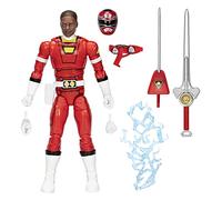 Power Rangers Lightning Collection Turbo Red Ranger - Figura de acción coleccionable de 6 pulgadas con accesorios, para niños a partir de 4 años