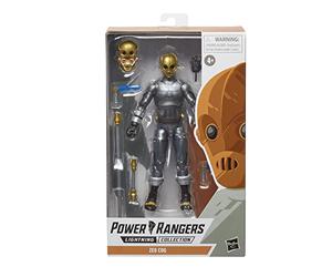 Power Rangers Lightning Collection - Zeo Cog - Figura de acción Premium, Coleccionable, con Accesorios, de 15 cm - Empaque con Estilo Power Pop Art (F4504)