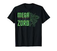 Power Rangers Megazord Line Art Stack Camiseta