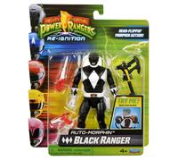 Playmates Toys Figura de acción Power Rangers Mighty Morphin Auto-Morphin Black Ranger