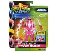Power Rangers Mighty Morphin Auto-Morphin Pink Ranger Figura de acción