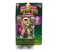 Power Rangers Mighty Morphin Evil Space Aliens Eye Popping Guy Action Figure. Nuevo en paquete.