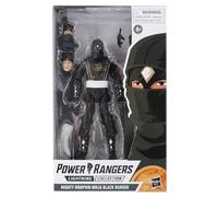 Power Rangers Mighty Morphin Lightning Collection Ninja Rangers Collection Rojo, Rosa Amarillo (Ninja Black Ranger)