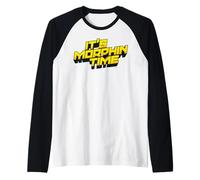 Power Rangers Morphin Time Camiseta Manga Raglan