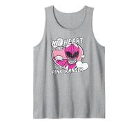 Power Rangers My Heart Belongs To The Pink Ranger Vintage Camiseta sin Mangas