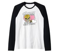 Power Rangers My Heart Belongs To The White Ranger Vintage Camiseta Manga Raglan