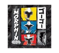 Power Rangers Ninja Steel 5" Beverage Napkins, 16-Pack