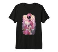 Power Rangers Pink Ranger Shattered Camiseta Premium