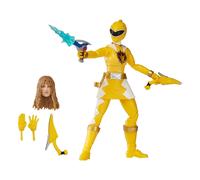 Power Rangers Rayo Colección Figura de Acción Dino Trueno Amarillo Ranger