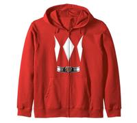 Power Rangers Red Ranger Costume Sudadera con Capucha