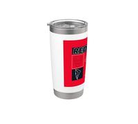 Power Rangers Red Ranger Vaso térmico de acero inoxidable de doble pared