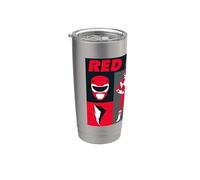 Power Rangers Red Vaso térmico de acero inoxidable de doble pared