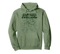 Power Rangers St. Patrick's Day Don't Press Your Luck Sudadera con Capucha