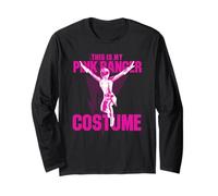 Power Rangers This Is My Pink Ranger Costume Battle Pose Manga Larga