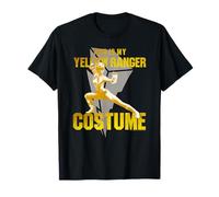 Power Rangers This Is My Yellow Ranger Costume Battle Pose Camiseta