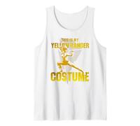 Power Rangers This Is My Yellow Ranger Costume Battle Pose Camiseta sin Mangas