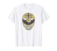 Power Rangers White Ranger Mask Camiseta