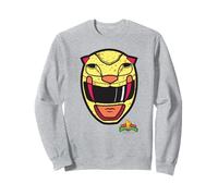 Power Rangers Yellow Ranger Sabertooth Tiger Big Face Sudadera