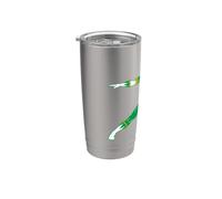 Power Rangers Yoga Green Vaso térmico de acero inoxidable de doble pared