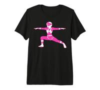 Power Rangers Yoga Pink Camiseta Premium