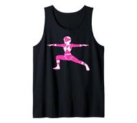 Power Rangers Yoga Pink Camiseta sin Mangas