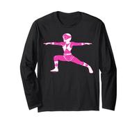 Power Rangers Yoga Pink Manga Larga