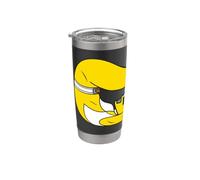 Power Rangers Yoga Yellow Vaso térmico de acero inoxidable de doble pared