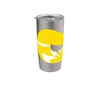 Power Rangers Yoga Yellow Vaso térmico de acero inoxidable de doble pared