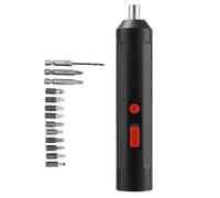 Power Screwdriver - Cordless Electric Driver | Rechargeable Mini Screwdriver with LED Light, Ergonomic Grip with Adjustable Torque, Repair Tool for Electronics, Furniture, Car, Model Building