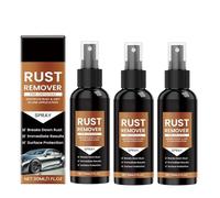 Power - Spray limpiador de óxido de alto rendimiento para tratamientos de óxido, inhibidor de óxido multiusos, antióxido, mantenimiento del coche, limpieza y eliminación de óxido, 3 unidades