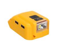 Power Station, Battery Power Converters, Battery Converter, Interactive and Portable Generator with 2 USB Outlet and 1 DC Port for Outdoor, 4,13 x 3,15 x 2,76 pulgadas, 130 g