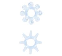 Power Stretchy Anillo Azul 2Pcs