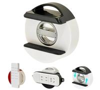 Power Strip Holder Wall Mount with Suction Cup,Suction Cup Wall Mount Socket Holders,Vacuum Twist Lock No Drill Cable Management Organizer,for Kitchen, Office, Desk, Living Room