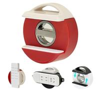 Power Strip Holder Wall Mount with Suction Cup,Suction Cup Wall Mount Socket Holders,Vacuum Twist Lock No Drill Cable Management Organizer,for Kitchen, Office, Desk, Living Room