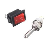 Power switch,rocker switch,Rocker Toggle Switch, Rocker Switch 2pcs Mini Rocker Snap-in Switch