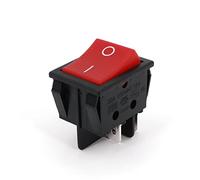 Power switch,rocker switch,Rocker Toggle Switch, Rocker Switch 5Pcs R Series 32x25mm 4Pin ON-Off High Current 20A DPST Rocker Switch