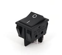 Power switch,rocker switch,Rocker Toggle Switch, Rocker Switch 5Pcs R Series 32x25mm 4Pin ON-Off High Current 20A DPST Rocker Switch