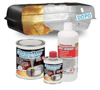 Power Tank - Tratamiento repara, regenera y Protege los depósitos, Elimina el óxido - Kit Grande 1,3 kg Cerámica Blanca -para depósitos Coches, Motos, Scooters, vespas,eliminación óxido,antioxidante